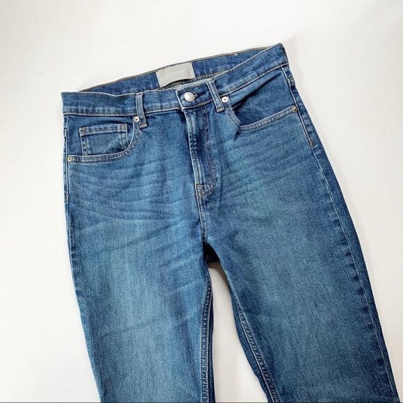 Everlane Skinny Jeans Medium Wash Blue Denim Size 29 Stretch High Rise - Picture 5 of 11